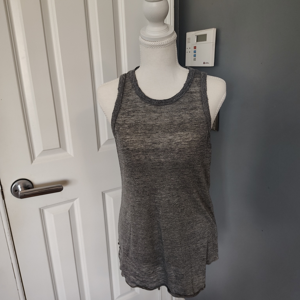 Astr Heather Gray Tank‎ Top medium